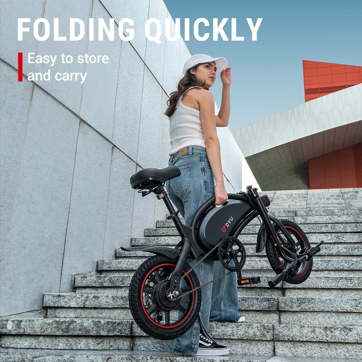 DYU D3F 250W Mini Folding Electric Bike