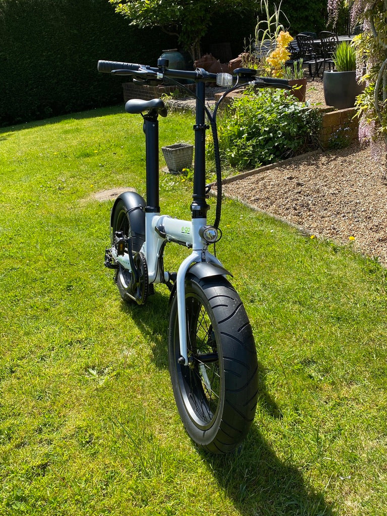 E-Go Max+ Road Legal Fat Tyre Folding Electric Bike 250W