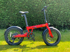 E-Go Max+ Road Legal Fat Tyre Folding Electric Bike 250W