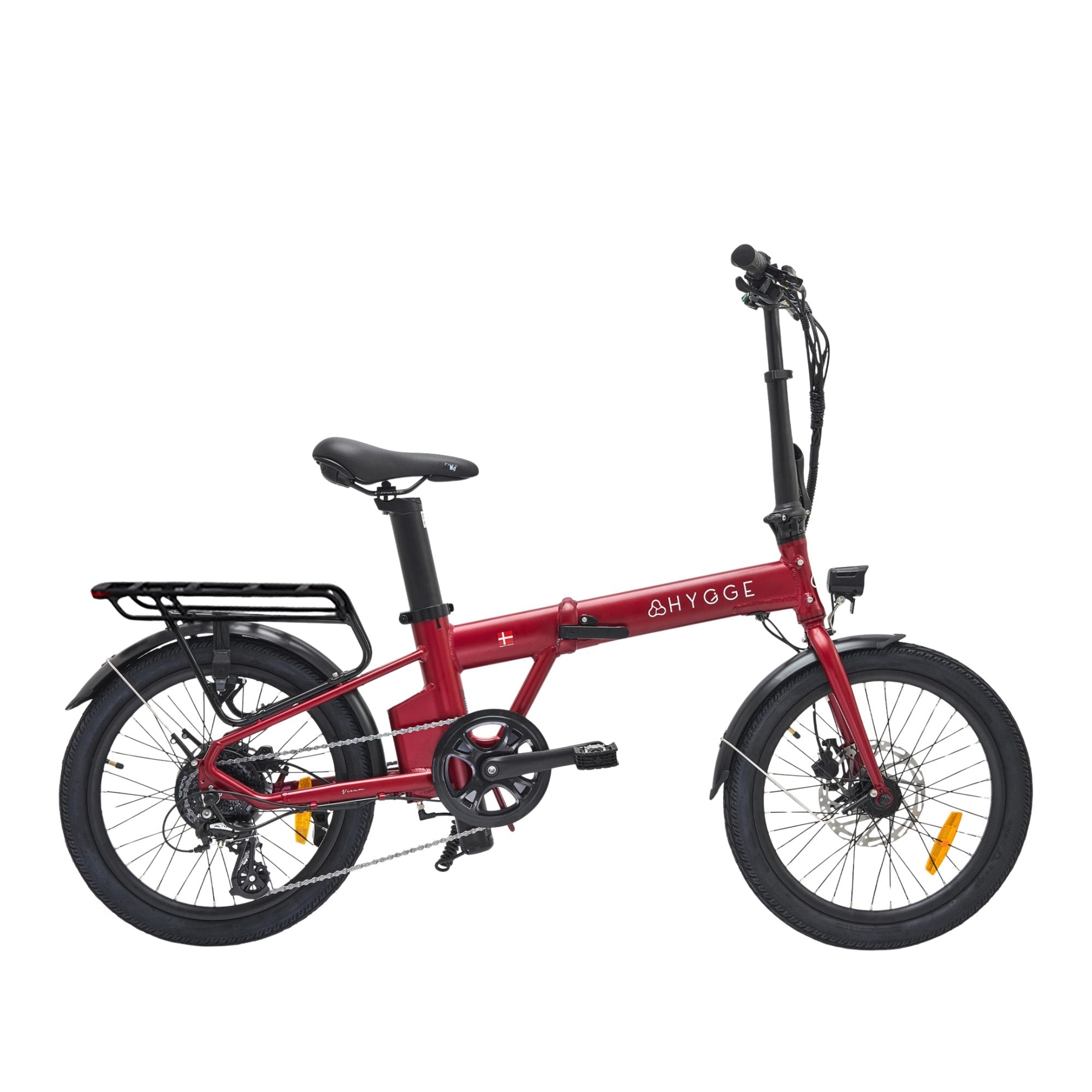 Hygge Virum Road Legal Folding Electric Bike 250W