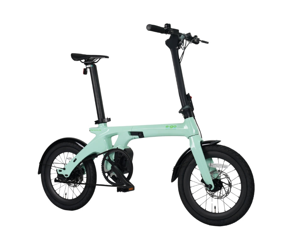 E-Go CarbonLite Road Legal Folding Electric Bike 250W