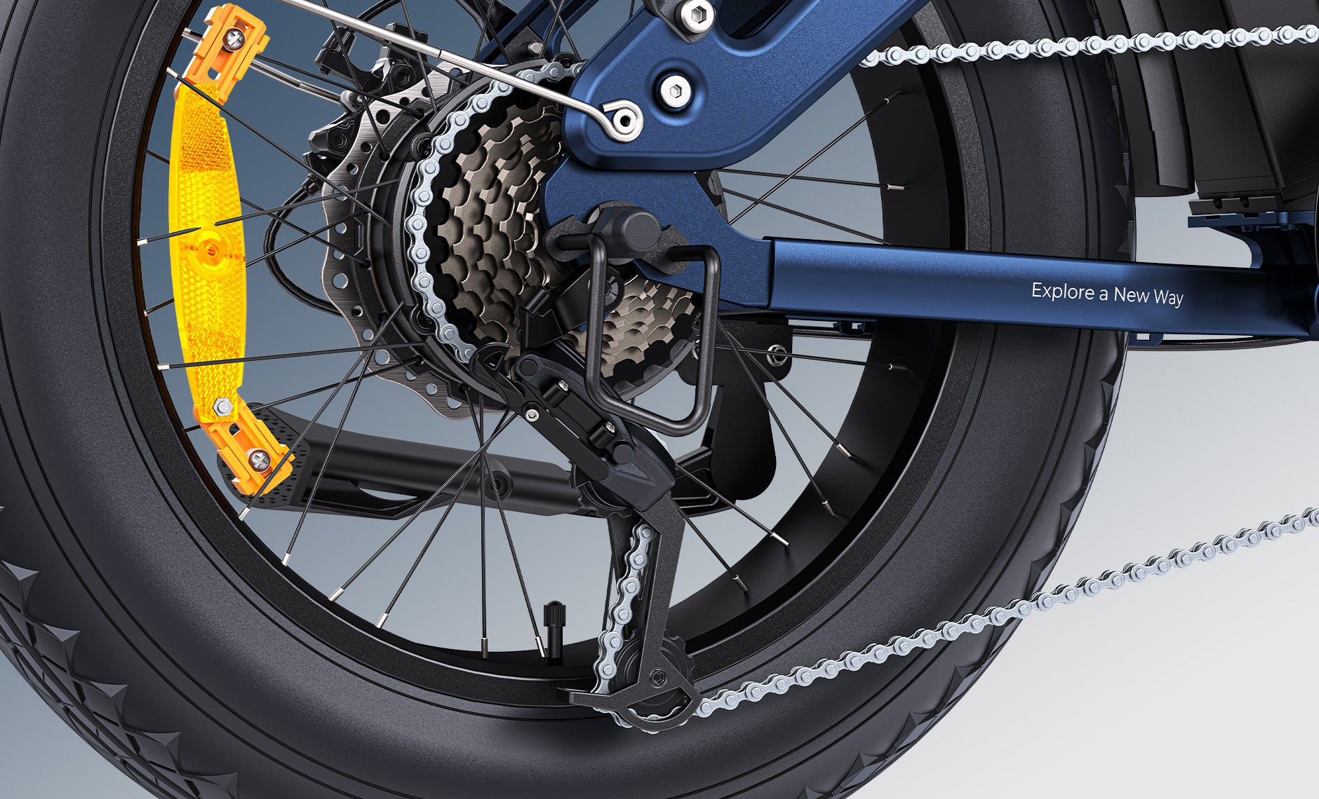 Engwe Engine Pro 3.0 Boost 250W Folding Fat Tyre Electric Bike