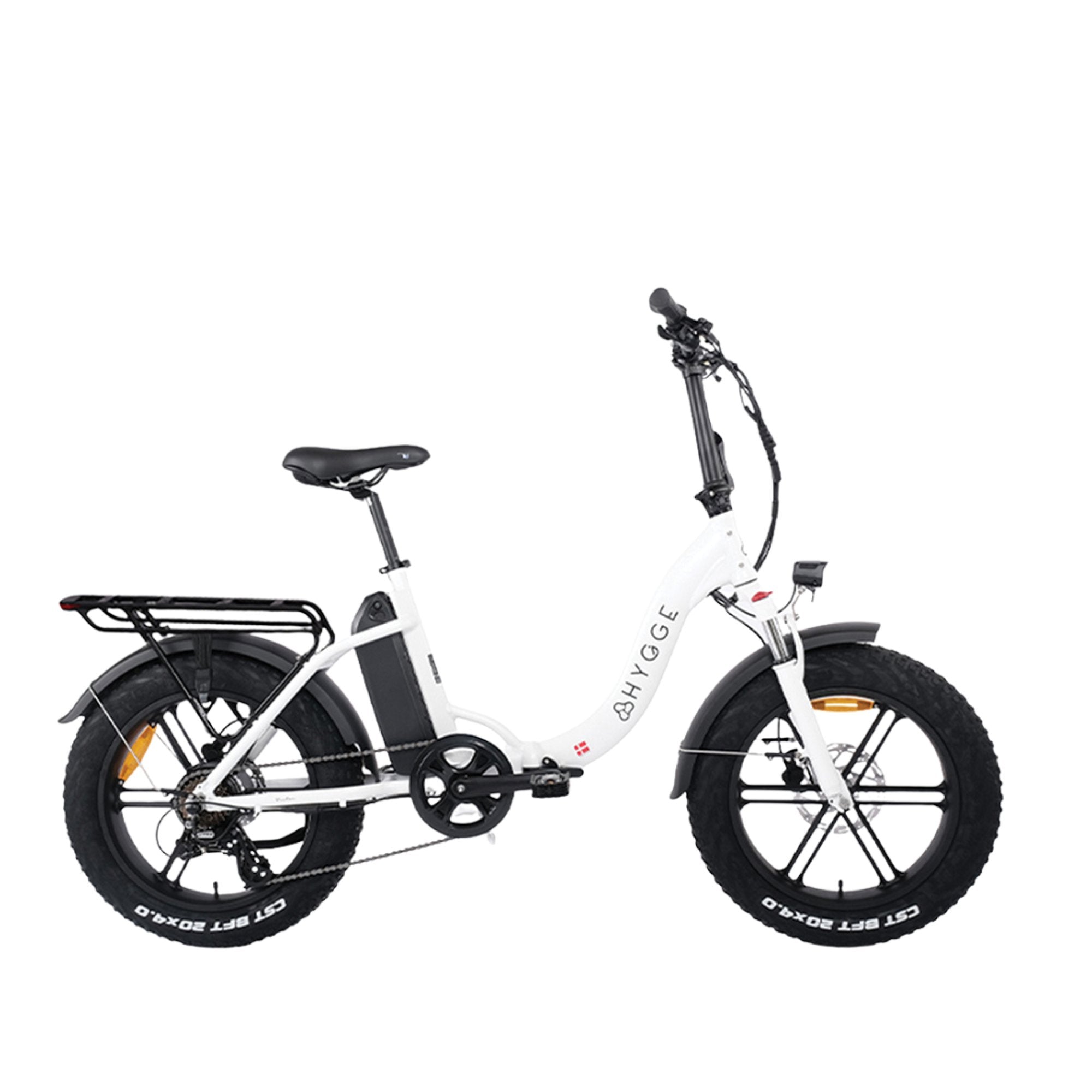 Hygge Vester Road Legal Step-Through Folding Electric Bike 250W