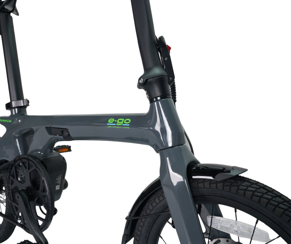 E-Go CarbonLite 3S Road Legal Folding Electric Bike 250W