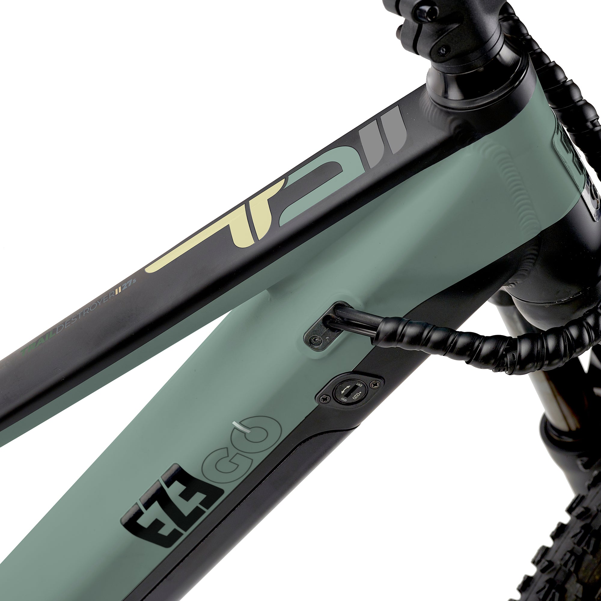 EZEGO Trail Destroyer II Road Legal Electric Mountain Bike 250W