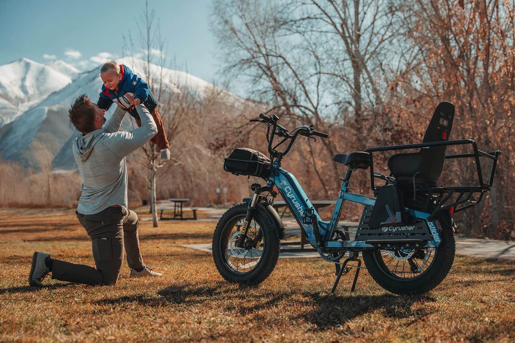 Cyrusher Glider 250W Road Legal Cargo Electric Bike