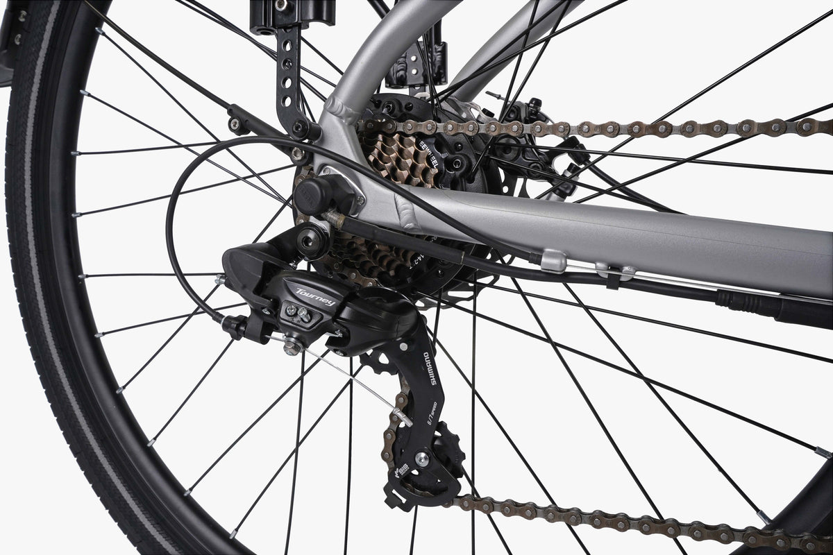 Falcon Horizon Crossbar Electric Hybrid Bike