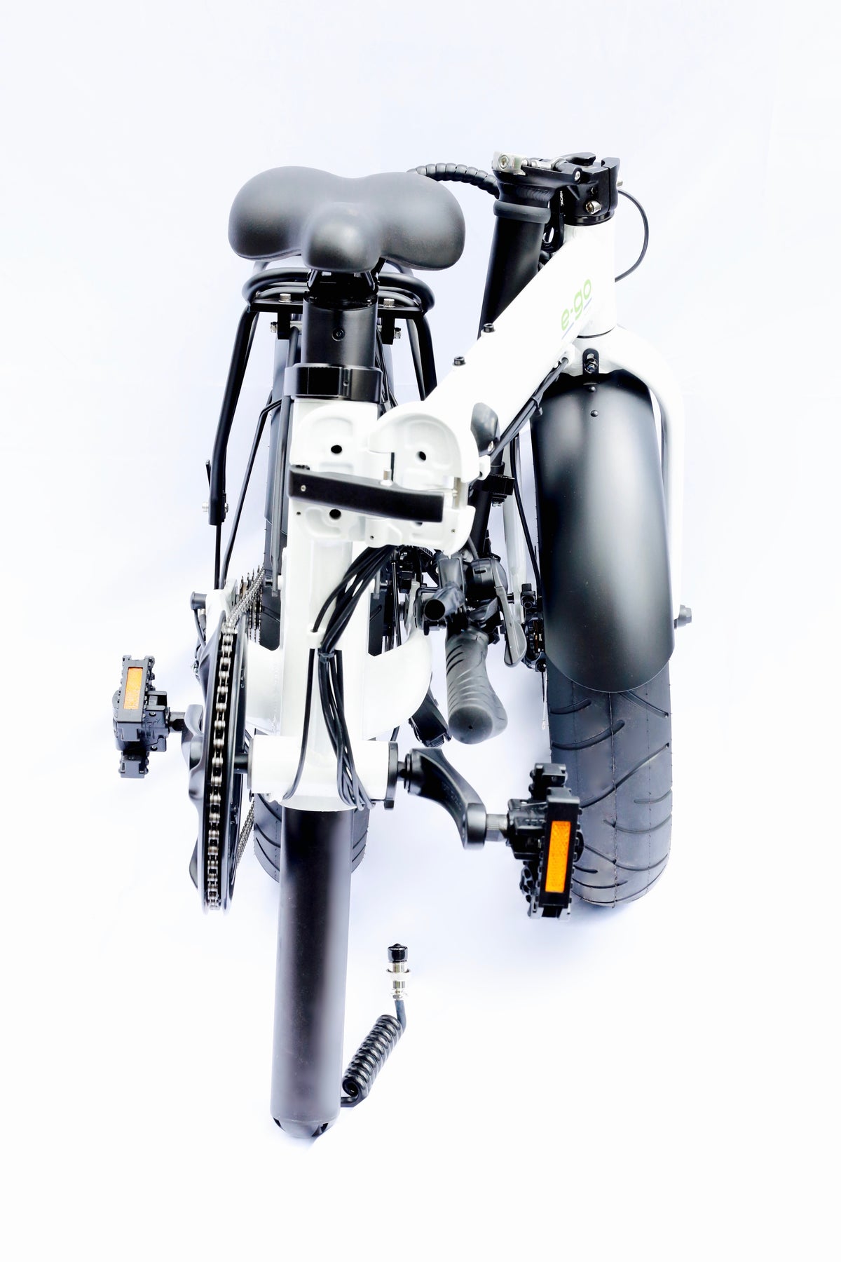 E-Go Max+ Road Legal Fat Tyre Folding Electric Bike 250W