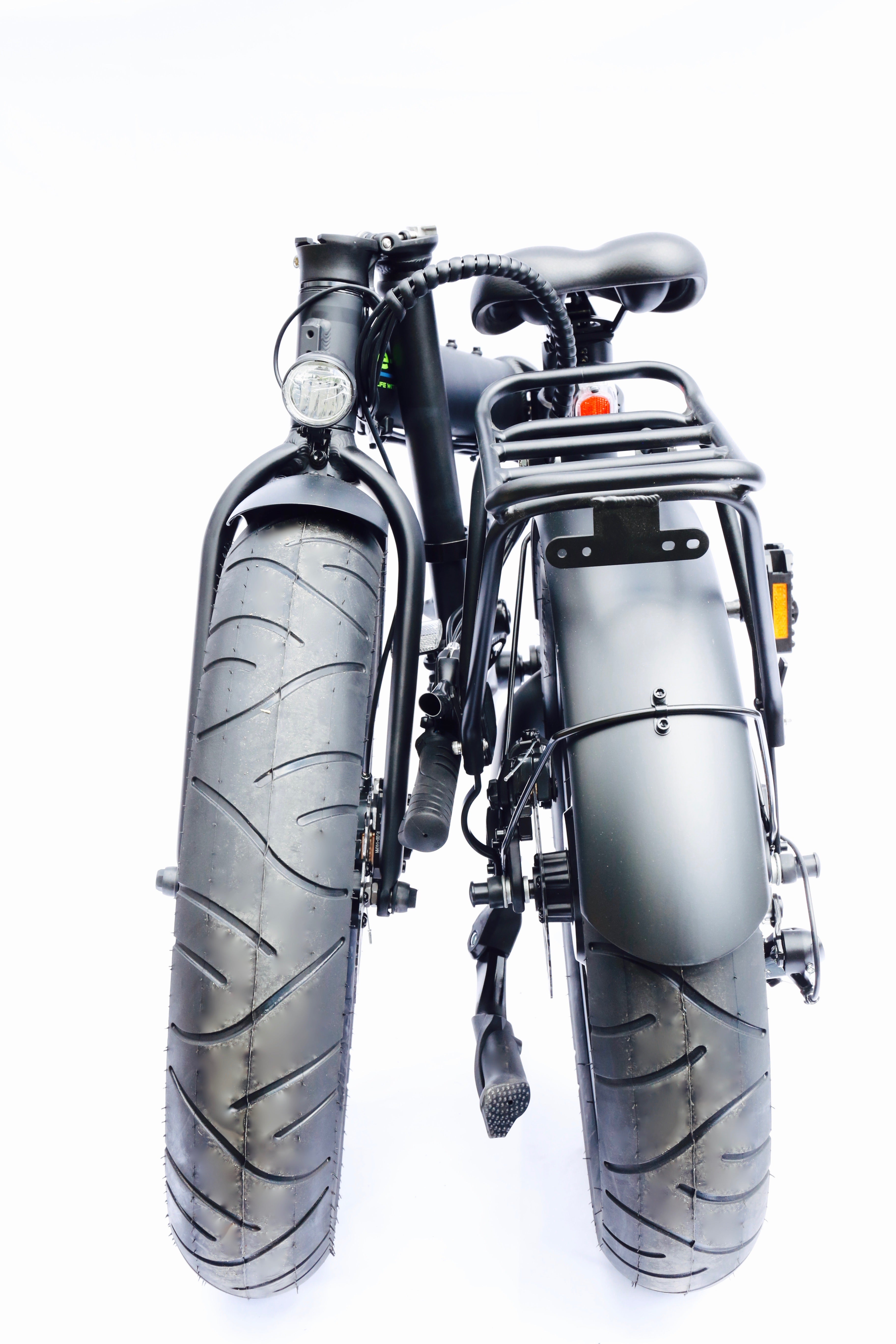 E-Go Max+ Road Legal Fat Tyre Folding Electric Bike 250W
